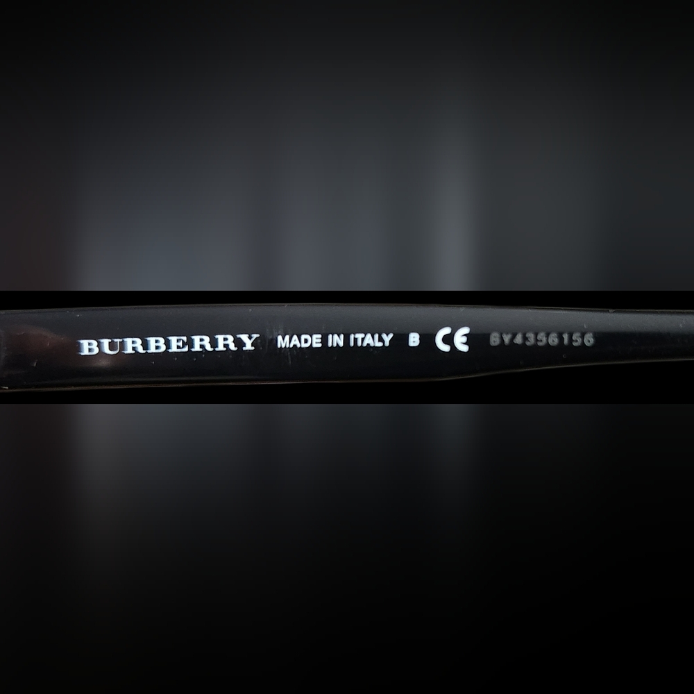 Burberry B 2201-F Black Square Eyeglass Frames 54-17-140 | MSRP $265 - Picture 6 of 10